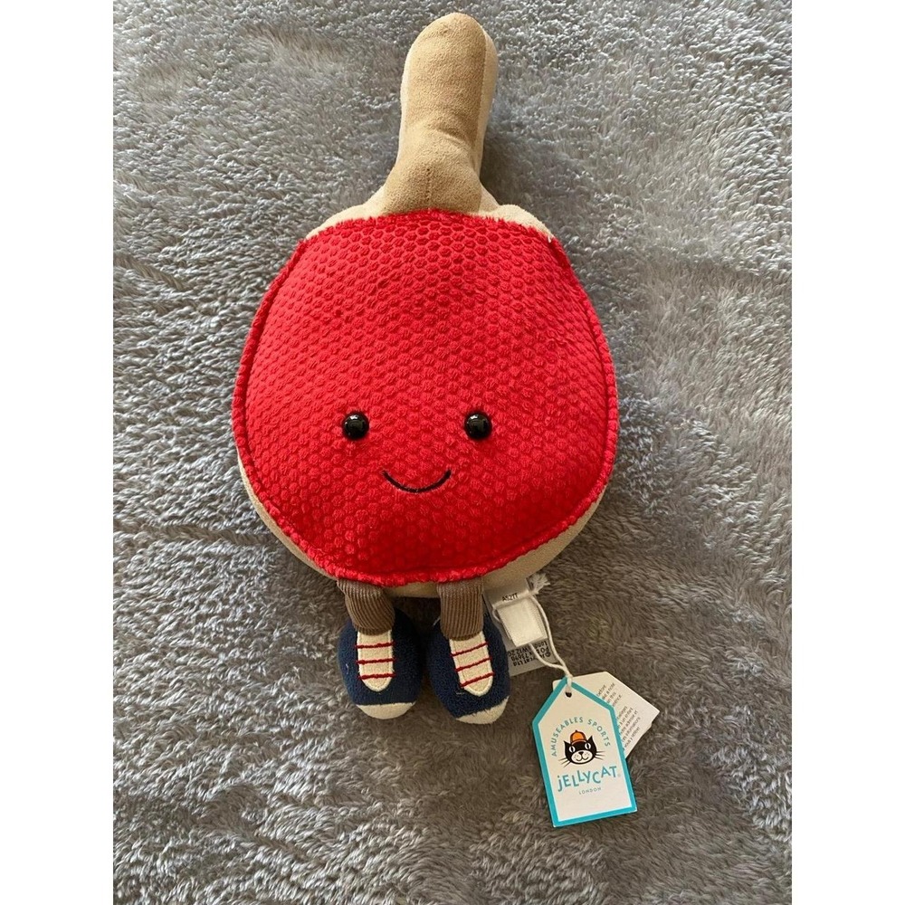Jellycat I am Amuseable Sports Table Tennis Plush Stuffed Tush Hang Tag Toy s1